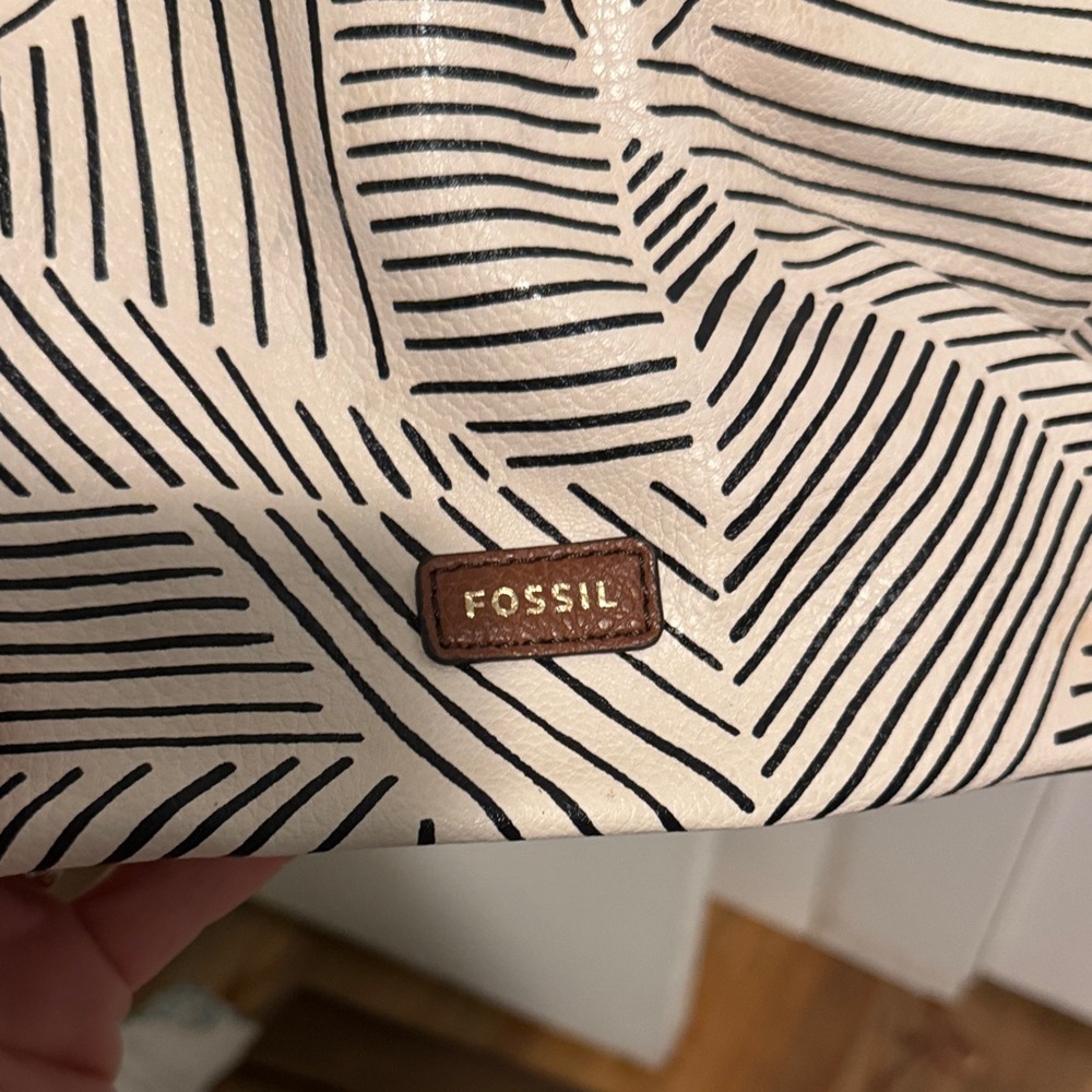 Brown and Cream Tote Bag​ - Picture 3 of 3